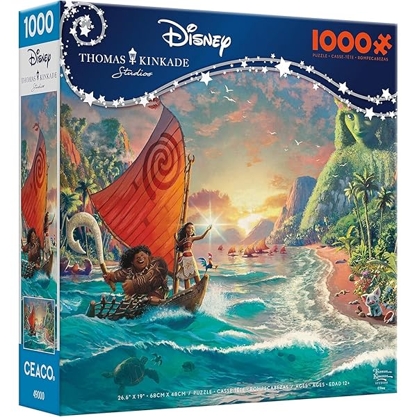Disney(ディズニー)Beauty and the Beast &#39;&#39;Falling in Love&#39;&#39; Puzzle by Thomas Kinkade　美女と野獣パズル750ピース [並行輸入品] Amazon.com: 2000 Piece Jigsaw Puzzle Beauty and The Beast